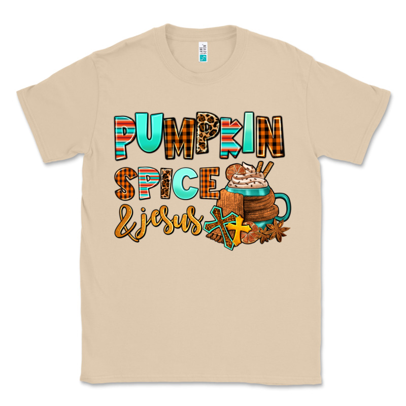 Pumpkin Spice And Jesus Classic Tee by AdoDesignShop | Teevron