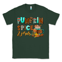 Sports Green pumpkin spice and jesus Classic Tee - AdoDesignShop