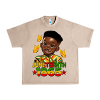 French Oak juneteenth 1865 black boy Urban Heavy Tee - HRA Design Shop