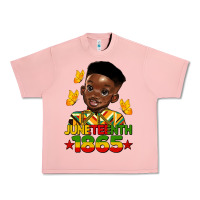 Salmon juneteenth 1865 black boy Urban Heavy Tee - HRA Design Shop
