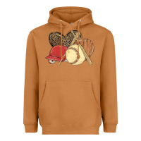 Meerkat softball Heavyweight Hoodie - MaliasSmallBusiness