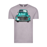 Vintage Zinc western truck front view Vintage Tee - FaDigitalArtStudio