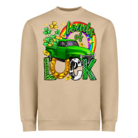 Mushroom Loads of luck truck st. patricks day Heavyweight Sweatshirt - Neo Western