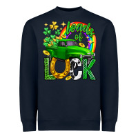 Navy Loads of luck truck st. patricks day Heavyweight Sweatshirt - Neo Western