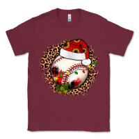 Burgundy Christmas baseball Classic Tee - JahusDesignShop