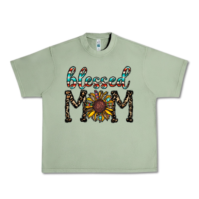 Blessed Mom Urban Heavy Tee by CowhideDigitalArt | Teevron