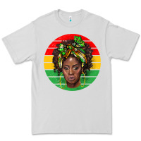 Dove Grey black women Premium Tee - BarkalooDesign