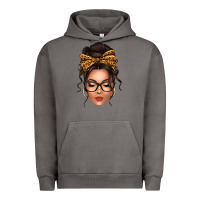 Pigment Tornado caucasian leopard messy bun Urban Hoodie - texasbilliewilder