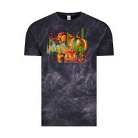 Cloud Black hallo fall Vintage Tee - RacoonDesign