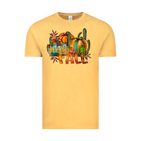 Vintage Mustard hallo fall Vintage Tee - RacoonDesign