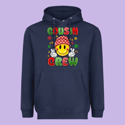 Cousin Crew Heavyweight Hoodie Designed By Maliassmallbusiness