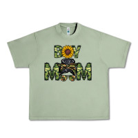 Oil Green boy mom Urban Heavy Tee - CowhideDigitalArt