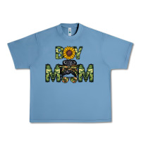 Pebble Blue boy mom Urban Heavy Tee - CowhideDigitalArt