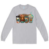 Moon Dust serape floral longhaired cow coffee cups Long Sleeve Tee - Jasminsmagicworld