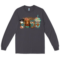 Smoke serape floral longhaired cow coffee cups Long Sleeve Tee - Jasminsmagicworld