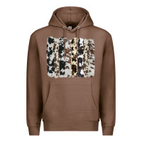 Chestnut cowhide brushstroke Premium Hoodie - AdoDesignShop