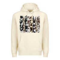 Sandshell cowhide brushstroke Premium Hoodie - AdoDesignShop