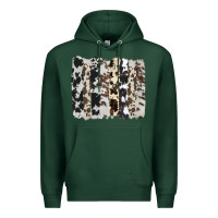 Sports Green cowhide brushstroke Premium Hoodie - AdoDesignShop