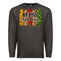 Smoke merry christmas brushstrokes Premium Sweatshirt - MaliasSmallBusiness