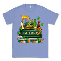 Colony Blue lucky truck with flags and beers Classic Tee - AdoDesignShop
