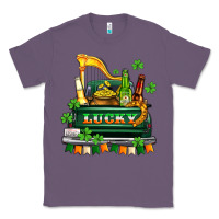 Lavender lucky truck with flags and beers Classic Tee - AdoDesignShop