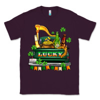 Plum lucky truck with flags and beers Classic Tee - AdoDesignShop