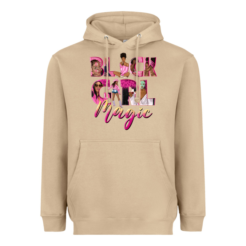 Black Girl Magic Heavyweight Hoodie by NancyCooperArtShop | Teevron