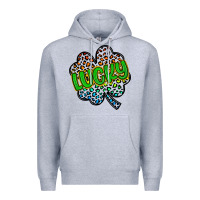 Heather Grey lucky st patrick s day Premium Hoodie - Artiststas