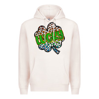 Pale Pink lucky st patrick s day Premium Hoodie - Artiststas