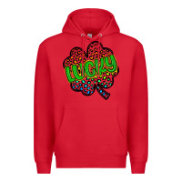 Red lucky st patrick s day Premium Hoodie - Artiststas