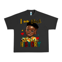 Pigment Black i am black history black boy Urban Heavy Tee - HRA Design Shop