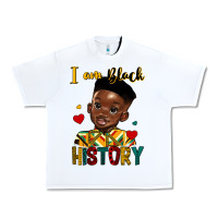 White i am black history black boy Urban Heavy Tee - HRA Design Shop