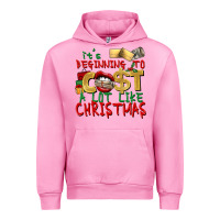Fuchsia Pink It's beginning to cost a lot like Christmas Urban Hoodie - NancyCooperArtShop