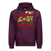 Mauve Wine It's beginning to cost a lot like Christmas Urban Hoodie - NancyCooperArtShop