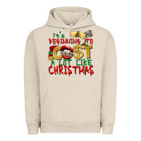 Pigment French Oak It's beginning to cost a lot like Christmas Urban Hoodie - NancyCooperArtShop