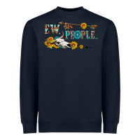 Navy ew people with cross Heavyweight Sweatshirt - HRA Design Shop