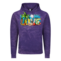 Cloud Purple love summer teacher Vintage Hoodie - Zillion Design Studio
