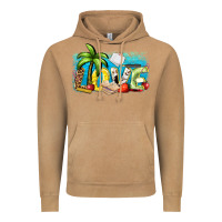 Love Summer Teacher Vintage Hoodie | Teevron