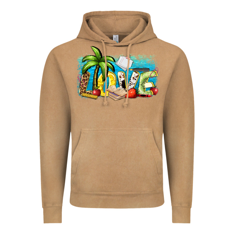Love Summer Teacher Vintage Hoodie by Zillion Design Studio | Teevron