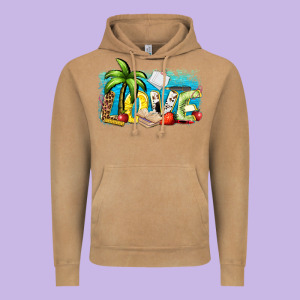 Love Summer Teacher Vintage Hoodie Designed By Zillion Design Studio