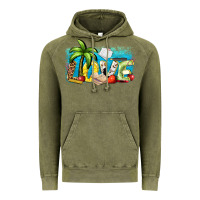 Vintage Olive love summer teacher Vintage Hoodie - Zillion Design Studio