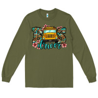 Army Green school bus driver Long Sleeve Tee - Jasminsmagicworld