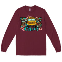 Burgundy school bus driver Long Sleeve Tee - Jasminsmagicworld