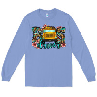 Colony Blue school bus driver Long Sleeve Tee - Jasminsmagicworld