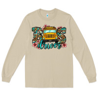 Mushroom school bus driver Long Sleeve Tee - Jasminsmagicworld