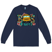 Navy school bus driver Long Sleeve Tee - Jasminsmagicworld