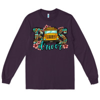 Plum school bus driver Long Sleeve Tee - Jasminsmagicworld