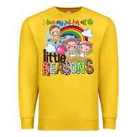 Lemon i love my job for all the little reasons Premium Sweatshirt - NancyCooperArtShop