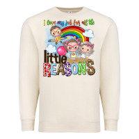 Sandshell i love my job for all the little reasons Premium Sweatshirt - NancyCooperArtShop