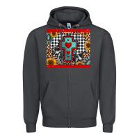 Christmas Cross Zipper Hoodie | Teevron
